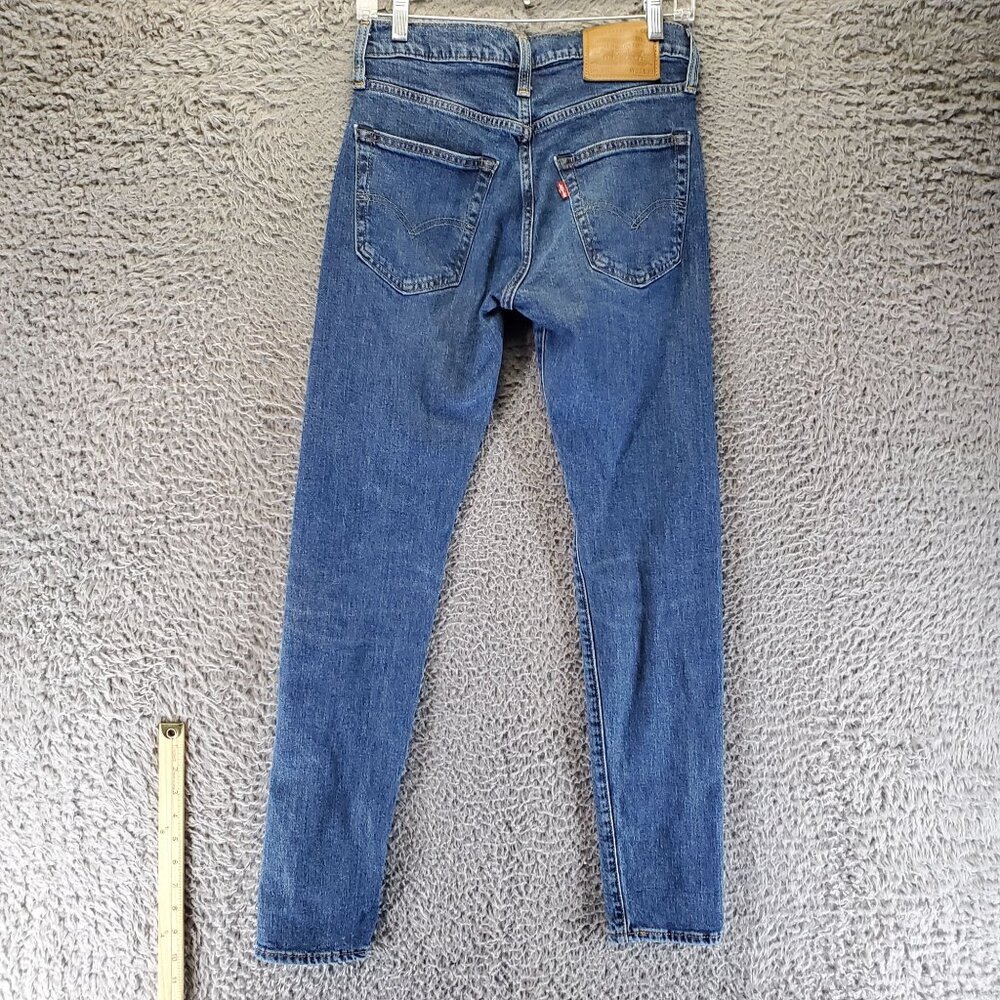 Levis Jeans Mens 27x32 Blue 512 Premium Slim Taper Denim